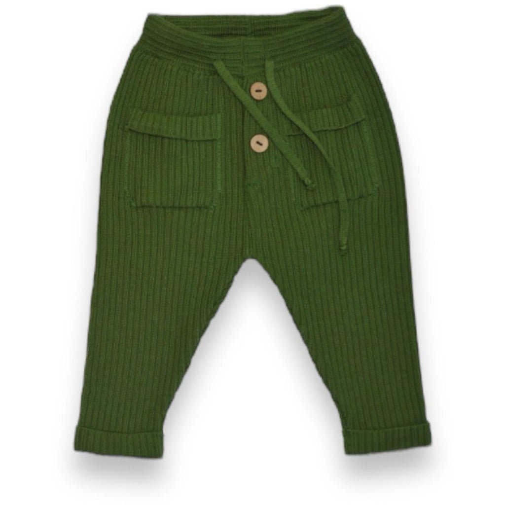 Buttery Soft Knit Pants Green